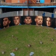Stadio Maradona, finalmente completati i murales di Jorit! Ha dipinto undici calciatori | VIDEO