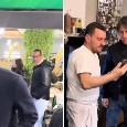 Serata di relax per Conte, beccato a cena in un noto ristorante napoletano | VIDEO