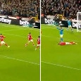 Nottingham Forest a secco, Lucca sbaglia un gol da solo davanti al portiere | VIDEO