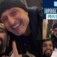 Spalletti canta "Per sempre s&igrave;!" col figlio di Sal Da Vinci a Milano | VIDEO