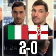Italia-Irlanda del Nord 2-0, guardate cosa fanno i giocatori del Napoli a fine partita | VIDEO