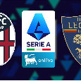 Formazioni ufficiali Bologna-Lecce: le scelte di Italiano e Di Francesco