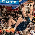 Guerri Napoli Basket, Caruso a CN24: "Vittoria dedicata al piccolo Eugenio, ci ha caricato tantissimo! Con coach Repesa &egrave; cambiata una cosa" | VIDEO