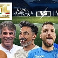 'Notte dei leoni' su CalcioNapoli24! Contenuti video, social, warm up e highlights con 60 Legends