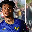 Verona-Milan 0-1, Orban scende dall'auto e aggredisce un tifoso! | VIDEO