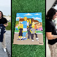 La famiglia De Bruyne in versione The Simpson: l'incontro a Napoli con Steart | FOTO