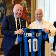 L'Inter in Vaticano da Papa Leone XIV: "I giovani vi guardano come 'eroi', siate testimoni di valori"