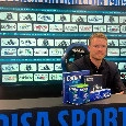 Conferenza stampa prima di Pisa-Napoli: la scelta di Hiljemark