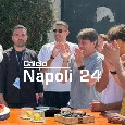 Conte dice addio ai giocatori del Napoli, grigliata a Castel Volturno con festa di compleanno | FOTOGALLERY