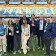 Blitz dirigenti cordata USA interessata alla SSC Napoli in citt&agrave;, ecco tutti i nomi: selfie al Maradona! | FOTO