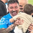 Lavezzi porta suo figlio allo stadio Maradona! Guardate che dolcezza | VIDEO