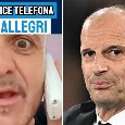 Peppe Iodice telefona a Max Allegri: "Tu sei livornese, non napoletano..." | VIDEO