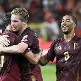 Belgio, De Bruyne: "Match combattuto con la Croazia: &egrave; un buon inizio, ma la strada &egrave; ancora lunga"