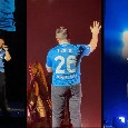 "Ti amo, Napoli!", Tiziano Ferro chiude il concerto al Maradona col "regalo" della SSC Napoli | VIDEO