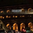 "Ciro vive!": striscione all'esterno del Colosseo in memoria di Ciro Esposito | FOTO