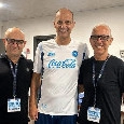 Allegri, ecco il primo scatto con la divisa della SSC Napoli a Castel Volturno | FOTO
