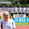 Presentazione di Allegri e il suo staff ai tifosi a Dimaro: ovazione per Max e i suoi collaboratori, applausi a Carciato