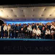 Presentazione SSC Napoli: Allegri risponde al 'Chi non salta juventino &egrave;', Vergara risponde sul rinnovo! Max e Di Lorenzo mandano un messaggio ai tifosi | VIDEO