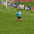 Napoli-Carrarese: Lucca lavora in campo con il preparatore Zazzaro | FOTO CN24