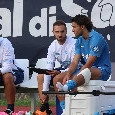 Napoli-Carrarese 2-0 (23' Hojlund, 45' Giovane rig.), prima vittoria per Allegri! Vergara esce con una fasciatura al ginocchioi | DIRETTA VIDEO