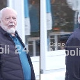 Napoli-Carrarese 2-0: De Laurentiis lascia lo stadio di Dimaro cos&igrave;! | VIDEO CN24