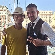 David Neres al Borgo Marinari, ultimo pranzo a Napoli prima del ritiro a Castel di Sangro | FOTO