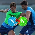 Il siluro di McTominay, Lucca show davanti ai tifosi: azzurri VS verdi, la partitella integrale | VIDEO CN24