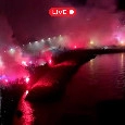 Centenario Napoli, la festa degli ultras LIVE dalla Rotondia Diaz | DIRETTA VIDEO