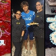 SSC Napoli: serata pizza in ritiro a Castel di Sangro! E arriva la torta col "100" | VIDEO