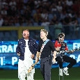 Show a Marassi di Alfa e Gigi D'Alessio prima della partita: presentano il brano "Genova e Napoli" | FOTO