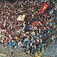 Tifosi del Napoli e quelli del Genoa insieme in Curva Sud | FOTO