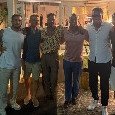 Relax per Allegri dopo il sorteggio, ieri sera a cena con tutto lo staff tecnico | FOTO