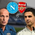 Napoli Arsenal Champions League: tutto gratis su CN24, ecco il programma tra allenamenti, conferenze e live reaction