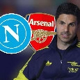 Napoli-Arsenal conferenza stampa Arteta: seguila LIVE su CalcioNapoli24