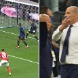 "Ma come si fa?! Se sbagli due gol cos&igrave;...". DAZN svela la reazione di Allegri al gol divorato da Anguissa | VIDEO