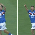 Insigne si carica la Sampdoria sulle spalle: che gol contro il Catanzaro! | VIDEO