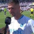 Politano all'intervallo: "Il gol di Gilmour? Schema di Landucci, grande!"