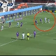 Lucca difensore aggiunto della Fiorentina, l'azione dove disturba Favasuli al tiro | FOTO
