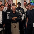 Vergara, Di Lorenzo e Raspadori di nuovo insieme: cena vicino Coverciano per gli azzurri in Nazionale | FOTO