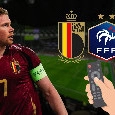 Dove vedere Belgio-Francia in tv e streaming: oggi gioca De Bruyne!