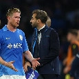 Sky - Allegri arrabbiato con De Bruyne: non ha rispettato le indicazioni