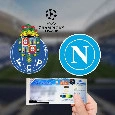 Biglietti Porto-Napoli Champions League: settore ospiti in vendita da domani, il prezzo