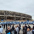Ultras Napoli, striscione contro il carovita: "Rincari e tagli all'istruzione, la vera devastazione sono le vostre poltrone" | FOTO