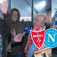 Festa allo stadio dopo Monza-Napoli 1-4: la reazione dei tifosi napoletani in trasferta | VIDEO