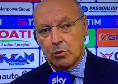 Inter, Marotta: &quot;Cavalcata Napoli straordinaria, noi puntiamo alla Champions&quot;