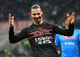 Milan, differenziato per Ibrahimovic: lo svedese verso il forfait a Napoli