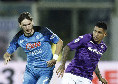 Tegola Fiorentina, brutto infortunio per Dod&ograve; che salta il Napoli: previsto lungo stop
