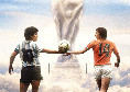 Argentina-Olanda ai quarti, un'immagine di Cruyff e Maradona fa impazzire i social | FOTO