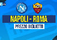 Biglietti Napoli-Roma in vendita: tutti i prezzi, curve a 40&euro;! Trasferta vietata ai residenti nel Lazio