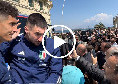 La Nazionale italiana a Napoli, accoglienza da urlo per Di Lorenzo! VIDEO CN24